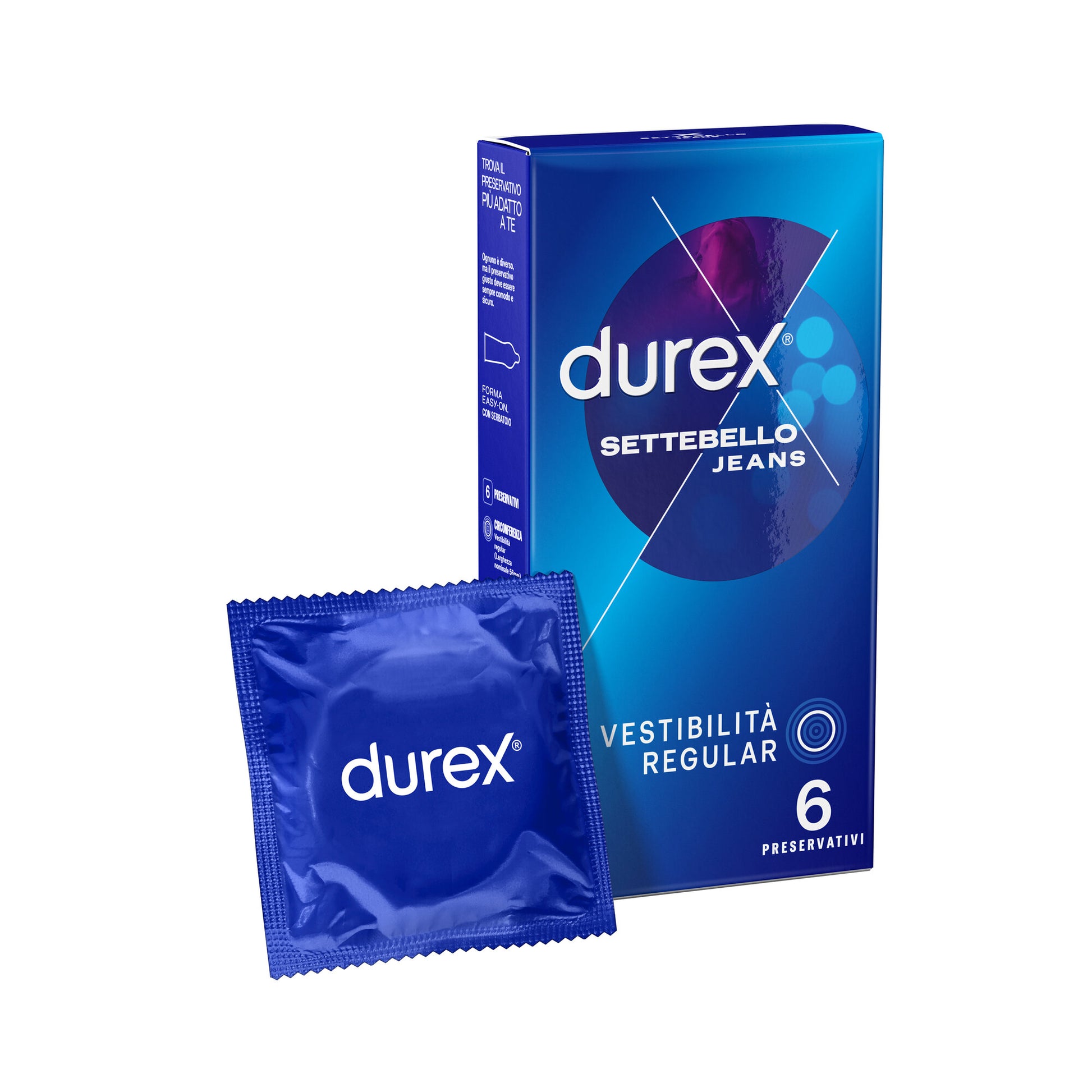 Durex Settebello Jeans Profilattico 6 Pezzi-17