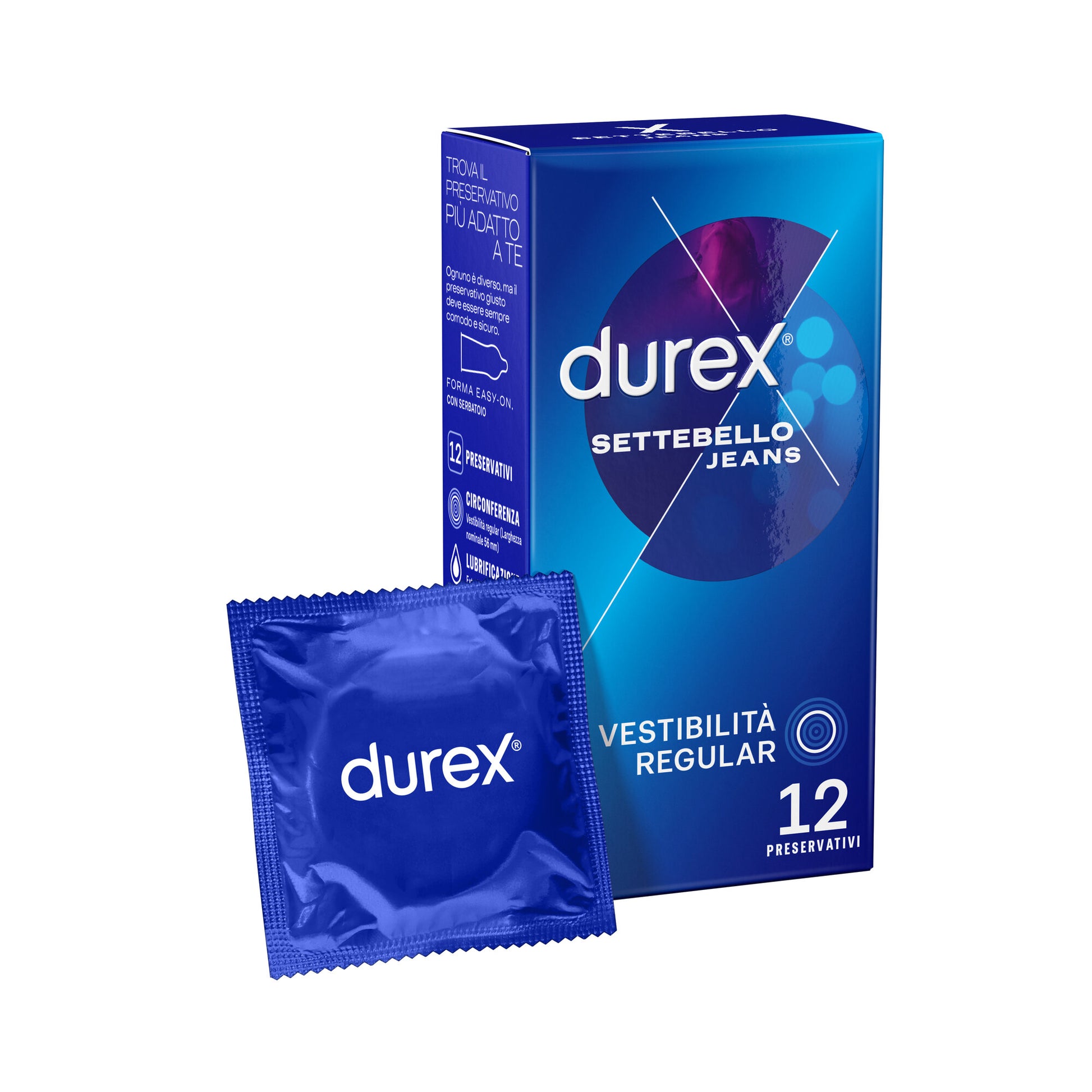 Durex Settebello Jeans Profilattico 12 Pezzi-13