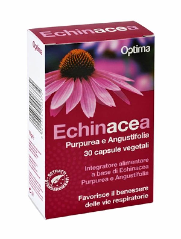 Optima Echinacea Purpurea e Angustifolia 30 capsule vegetali-1