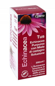 Optima Echinacea Tus Soluzione con miele di castagno 200ml-1