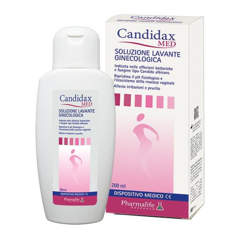 Pharmalife Candidax Med Soluzione Lavante Ginecologica 200ml-1