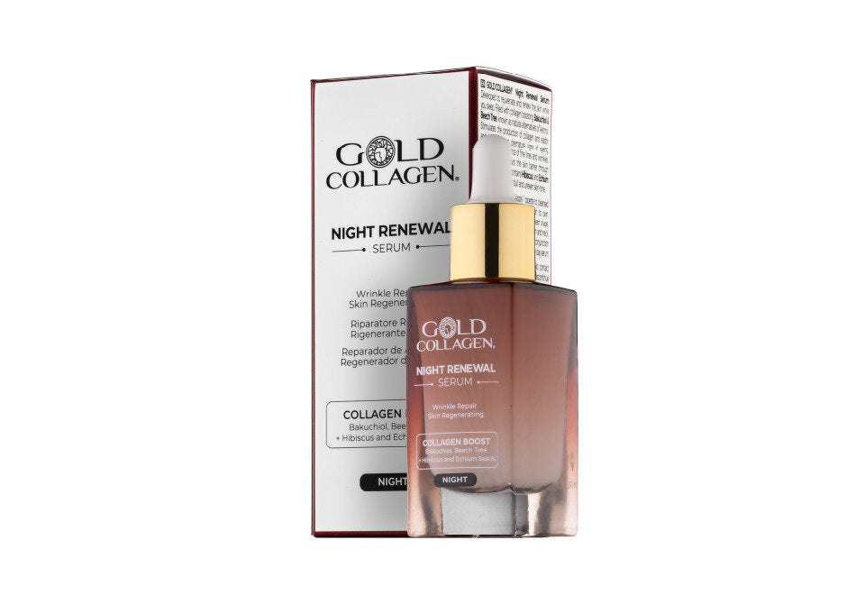 Gold Collagen Night Renewal Siero Viso 30ml-4