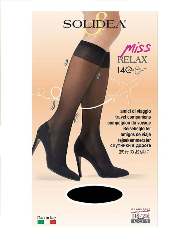 Solidea Miss Relax 140den Sheer colore Sabbia taglia M-1