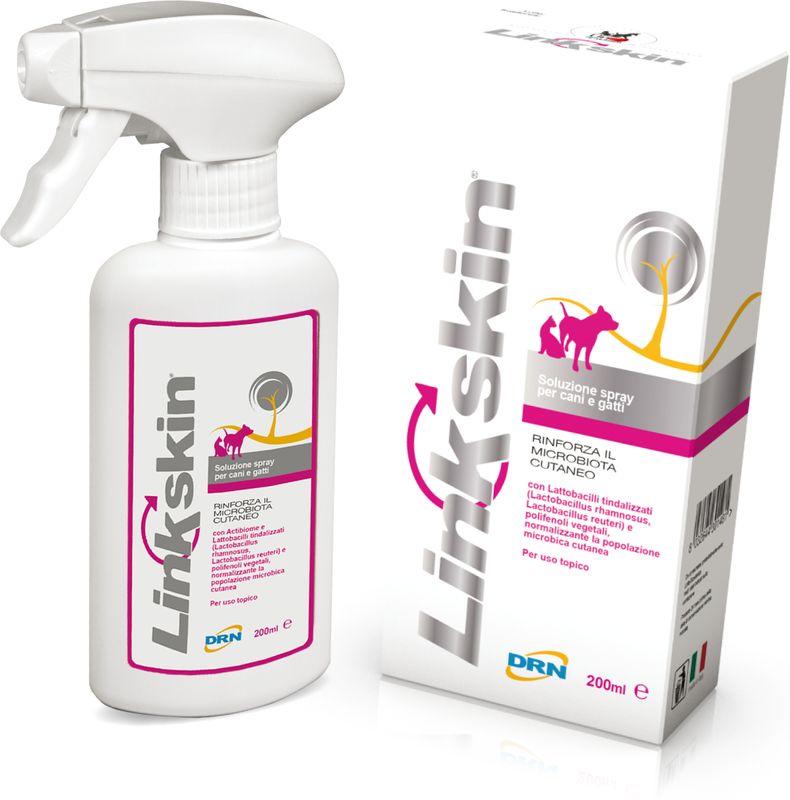 Linkskin Spray uso topico cani e gatti 200ml-1