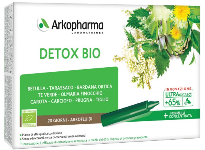 Arkofluidi Detox Bio 9 Piante 300ml-1