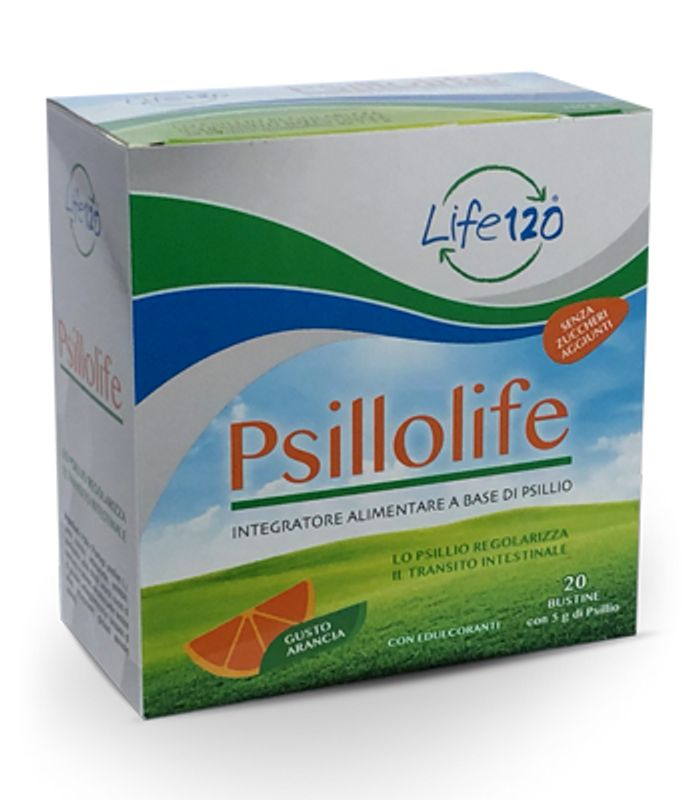 Life 120 Psicollofine benessere del transito intestinale 20 bustine-1