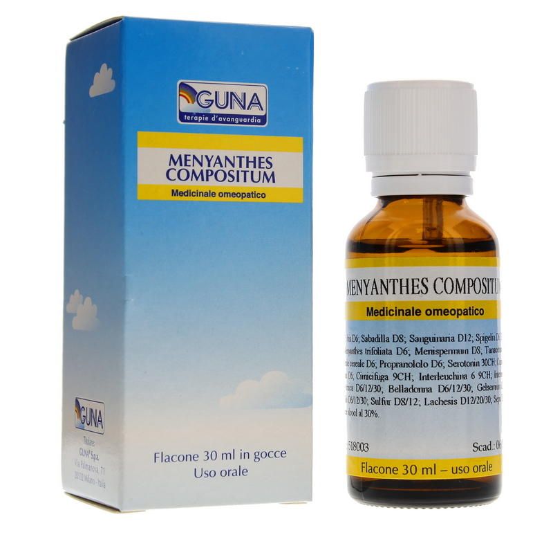 Guna Menyanthes Compositum medicinale omeopatico 30ml-1