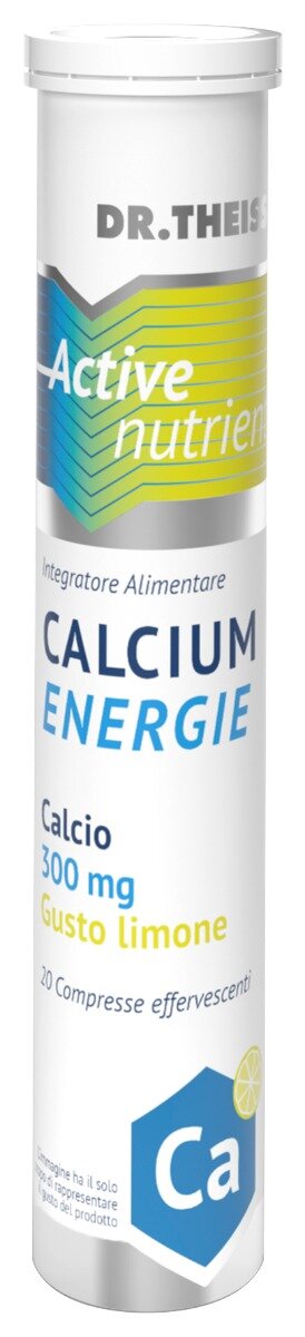 Dr Theiss Active Nutrient Calcium Energie Limone 20 Compresse Effervescenti-1