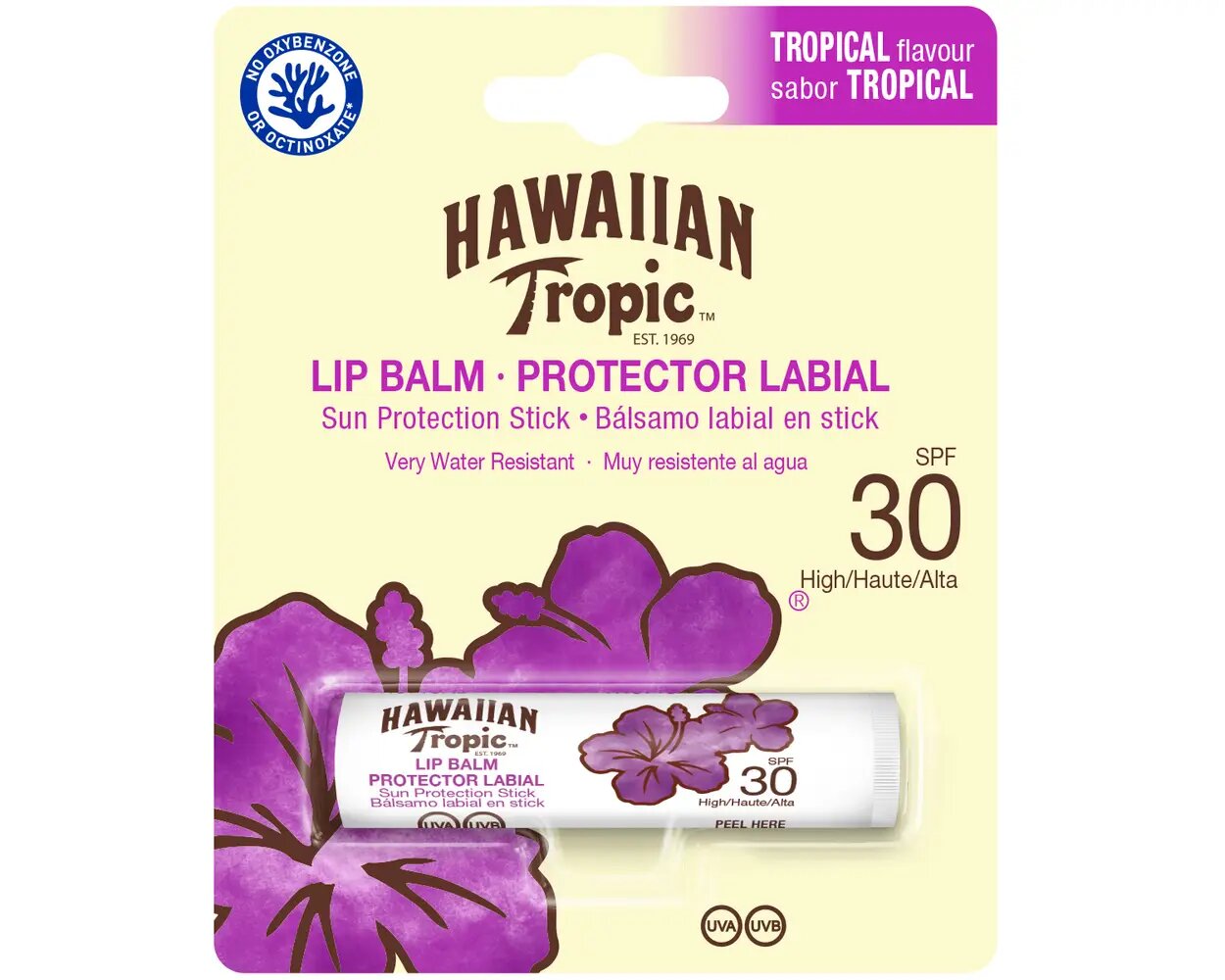 Hawaiian Tropic Tropical Lip Balm SPF30 1 Pezzo-2