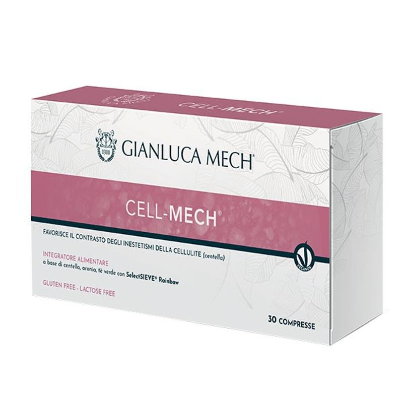 Gianluca Mech Cell Mech contrasta gli inestetismi della cellulite 30 compresse-1