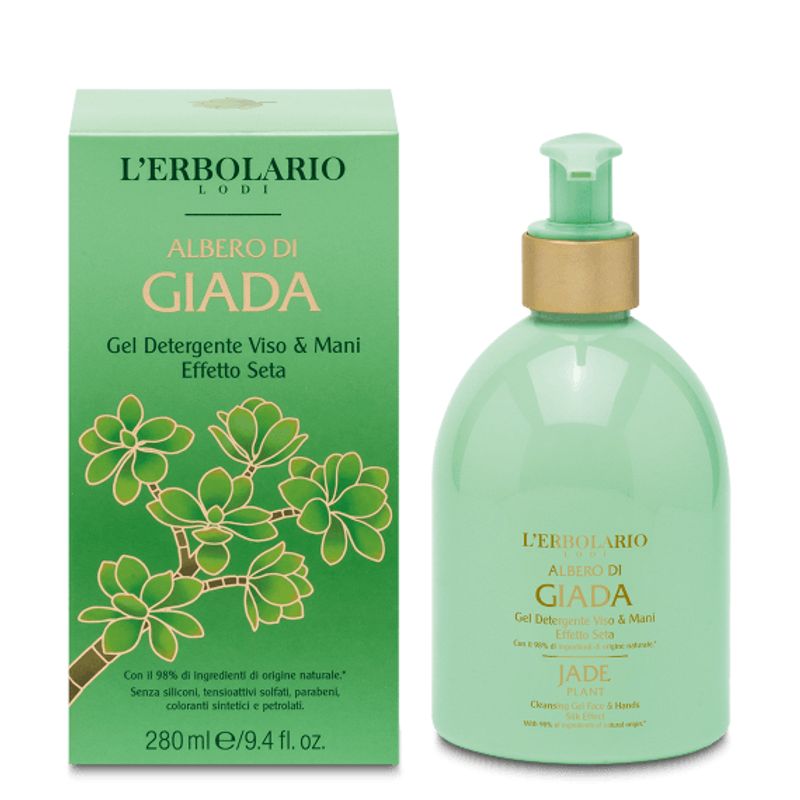 L'erbolario Albero di Giada Gel Detergente viso e mani 280ml.-1