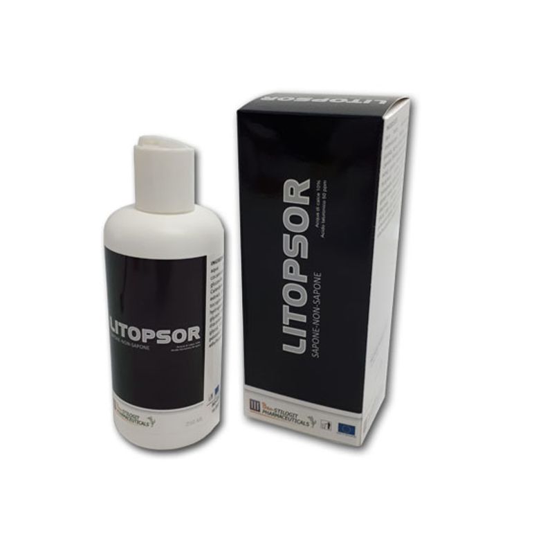 Litopsor Sapone Non Sapone Detergente zone intime 250ml-1