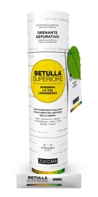 Zuccari Betulla Superiore Drenante e Depurativo 25 stick pack-1