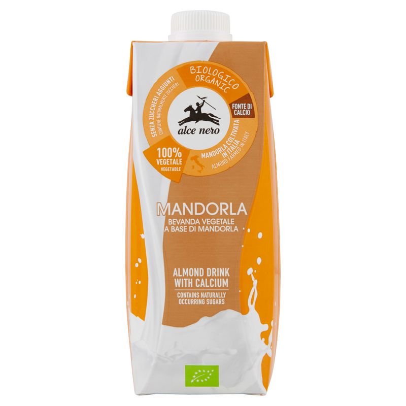Alce Nero Bevanda Biologica vegetale a base di Mandorla 500ml-1