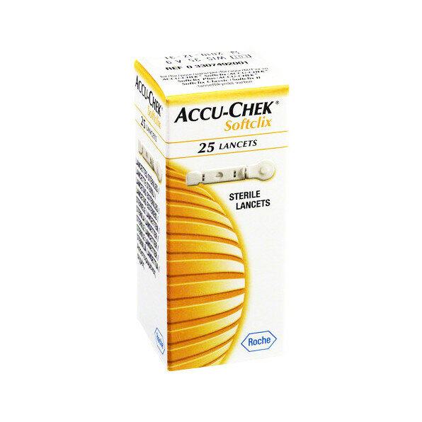 25 lancette Accu Chek Softclix-2