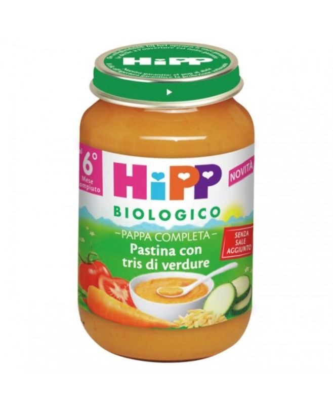 Hipp Pastina con Tris di Verdure bio 190g-1