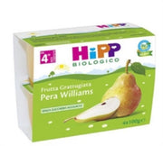 Hipp Frutta Grattugiata Pera Williams 4x100g-1