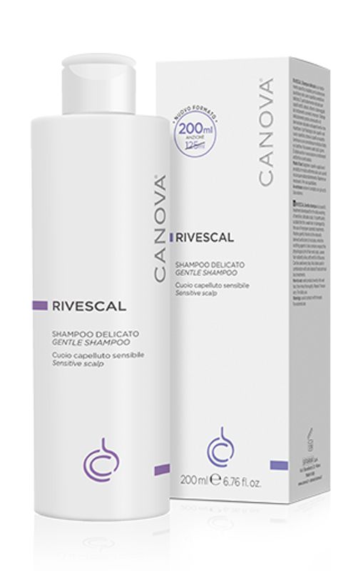 Canova Rivescal Shampoo delicato cuoio capelluto sensibile 200ml-1