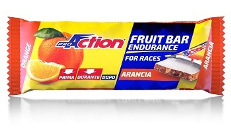 ProAction Fruit Bar Arancia barretta energetica 40g-1