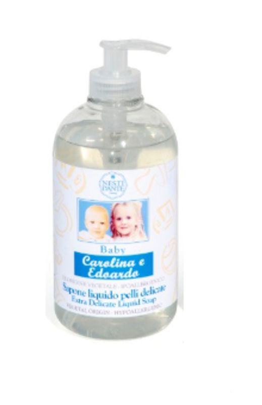 Nesti Dante Baby Carolina e Edoardo Sapone Liquido pelli delicate 500ml-1