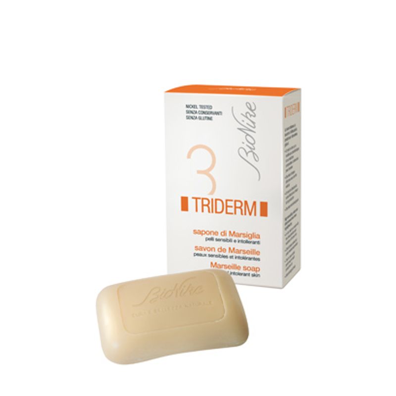 Bionike Triderm Sapone di Marsiglia solido 100g-1