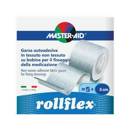Master-Aid Rollflex Garza Autoadesiva 5mx5cm-2