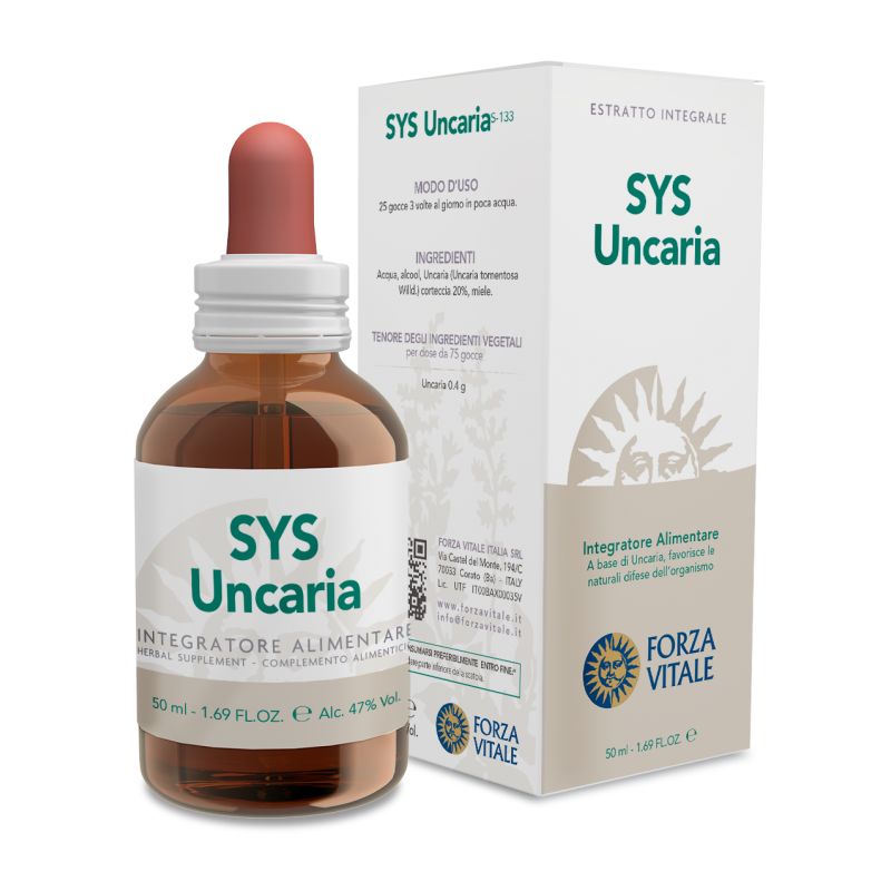 Forza Vitale SYS Unicaria favorisce le naturali difese dell'organismo gocce 50ml-1