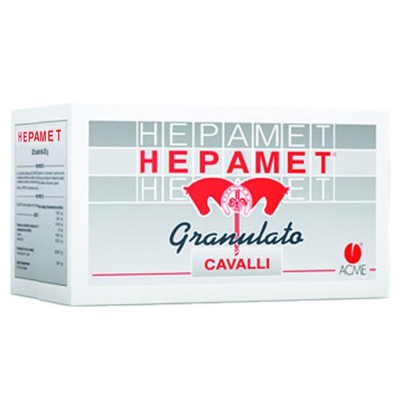 Hepamet Granulato per cavalli 40 bustine-1