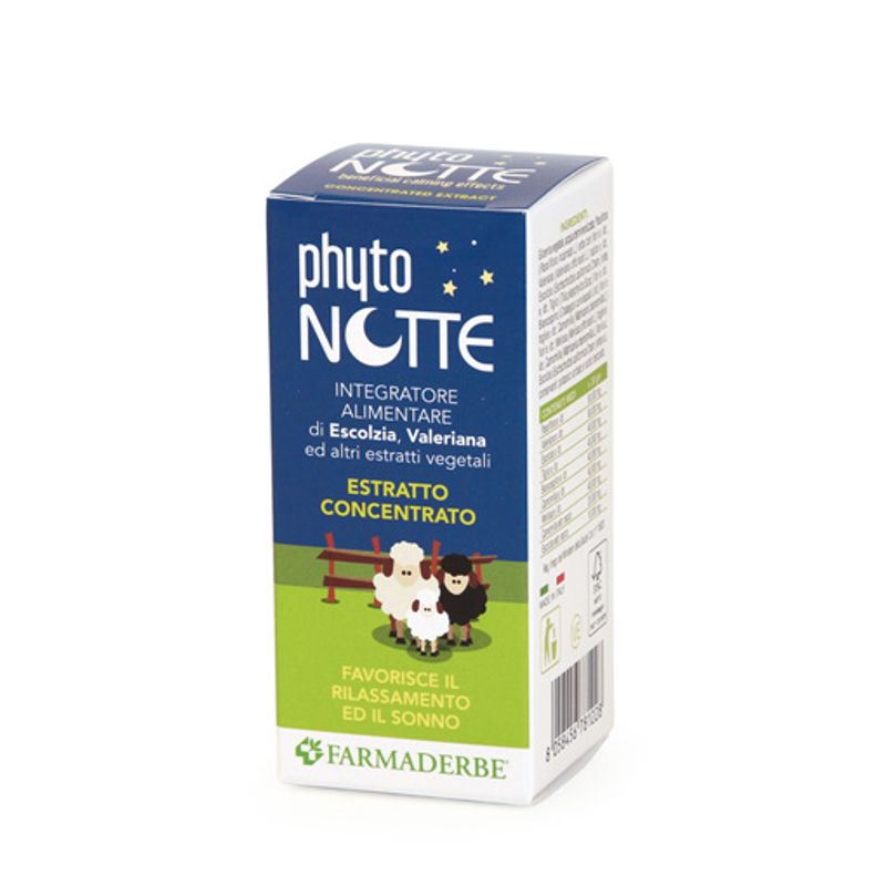 Farmaderbe Phyto Notte Estratto Concentrato favorisce il rilassamento ed il sonno 50ml-1