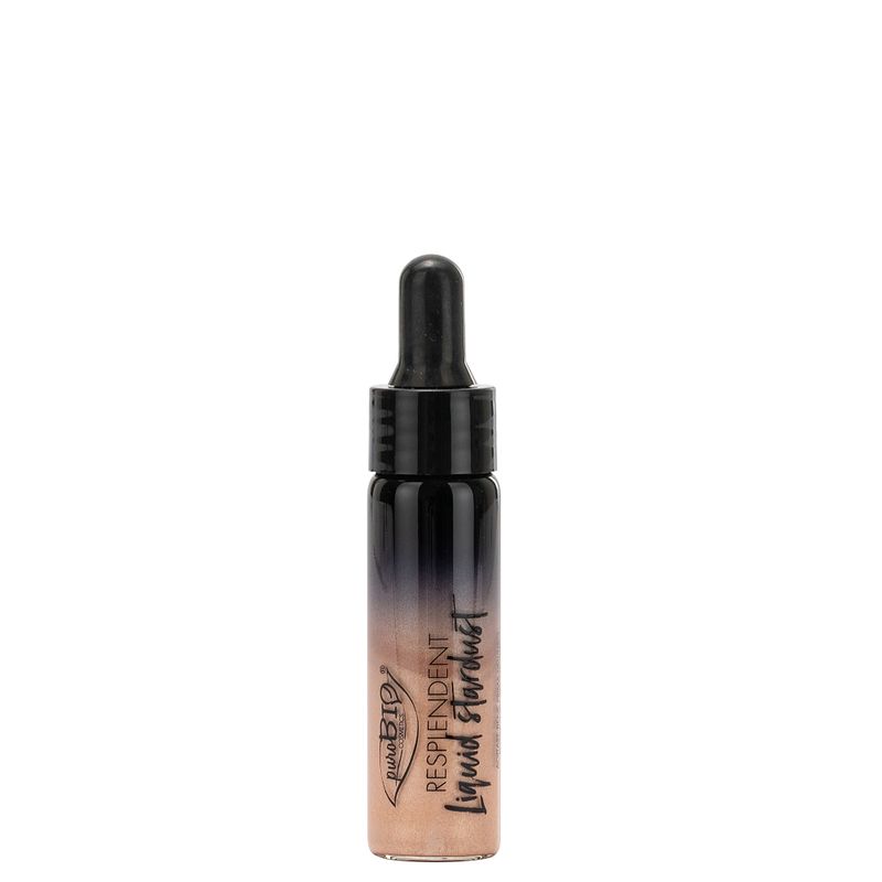 PuroBio Liquid stardust n.01 Champagne liquido illuminante viso e corpo 12ml-1