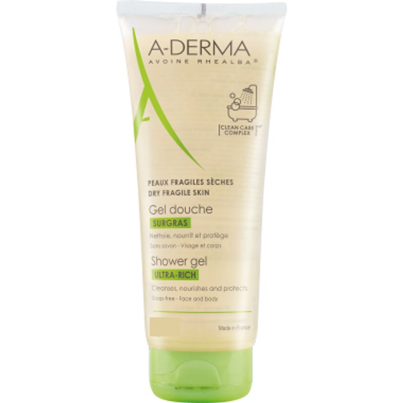 A-Derma Gel Doccia Surgras per pelli secche 100ml-1
