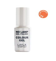 Layla No Lamp Gel Polish Colour Gel colore n.22 Fluo Orangy 10ml-1