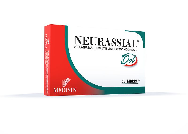 Neurassial Dol utile per il sistema nervoso 20 compresse deglutibili-1
