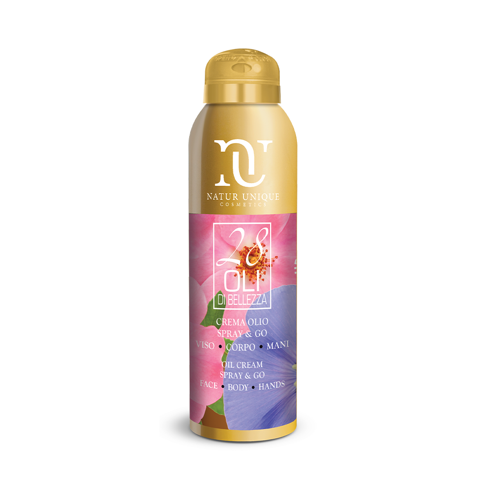 Natur Unique 28 Oli Di Bellezza Crema Spray & GO Viso E Corpo 150ml-1