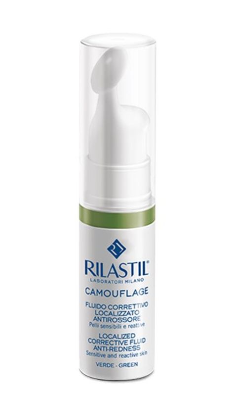 Rilastil Cosmetic Camouflage Fluido correttivo localizzato antirossore 5ml-1