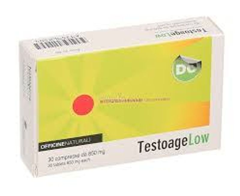 Testoage Low utile per svolgere azione tonica e di sostegno metabolico 30 compresse-1