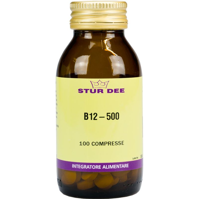 Stur Dee B12-500 benessere gastro-intestinale 100 compresse-1