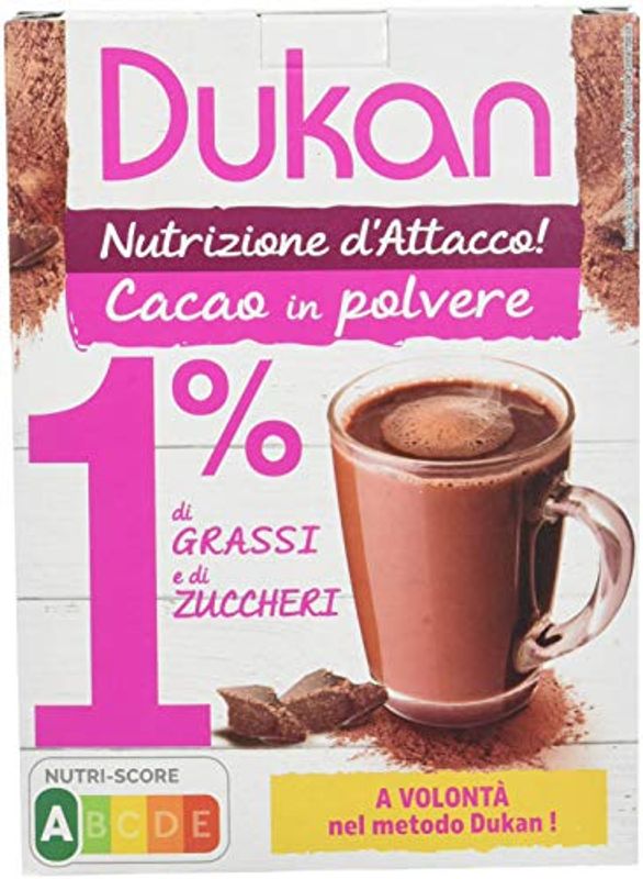 Dukan Cacao in Polvere 1% di Grasso e Zuccheri 200g-1