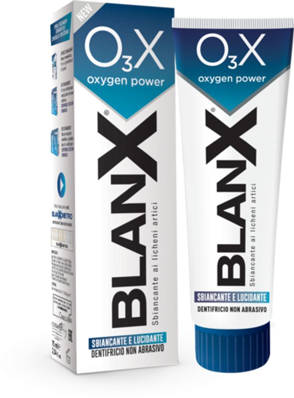 Blanx Dentifricio Oxygen Power non abrasivo sbiancante e lucidante 75ml-1
