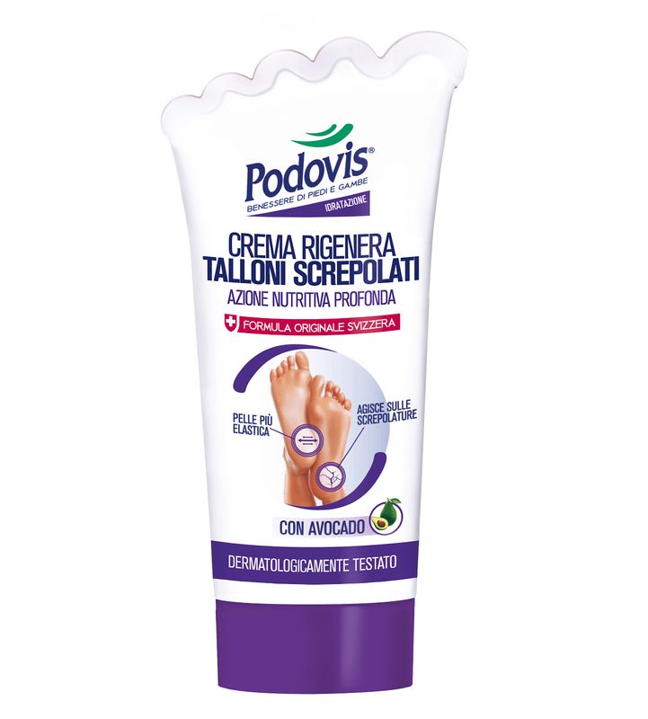 Podovis Crema Rigenera Talloni Screpolati azione nutritiva profonda 75ml-1