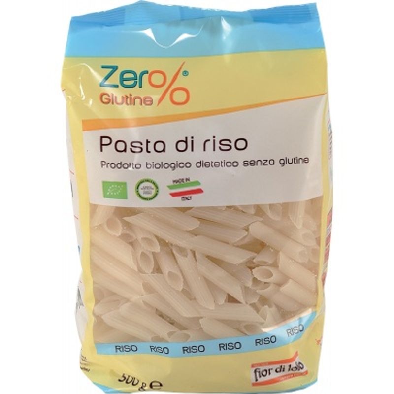 Zero% Glutine Penne di Riso Biologico 500g-1