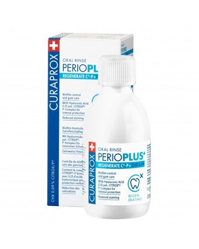 Curaprox Perio Plus+ Regenerate CHX 0,09% 200ml-1