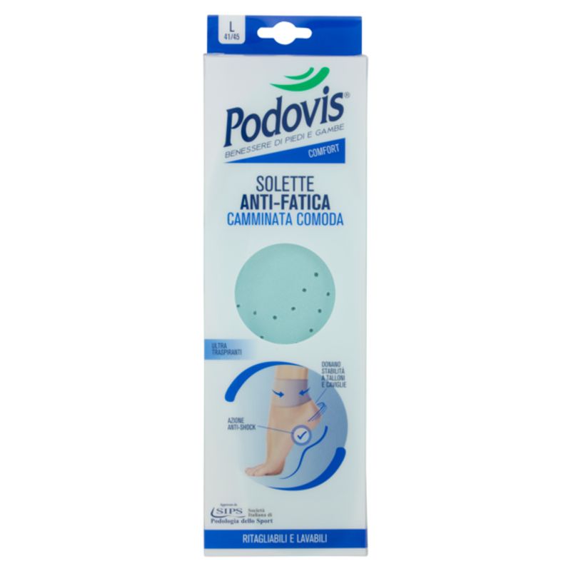 Podovis Solette Anti-Fatica Camminata Comoda Taglia L-1