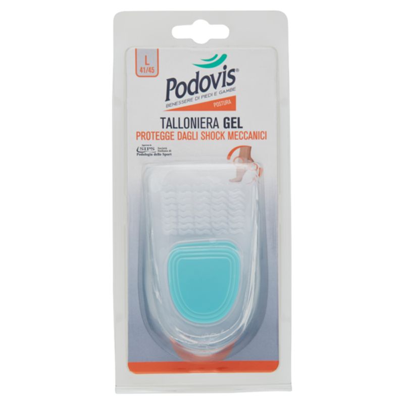 Podovis Talloniera Gel Protegge dagli Shock Meccanici Taglia L-1