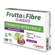 Ortis Frutta&Fibre Classico per la regolarizzazione transito intestinale 24 cubetti-1