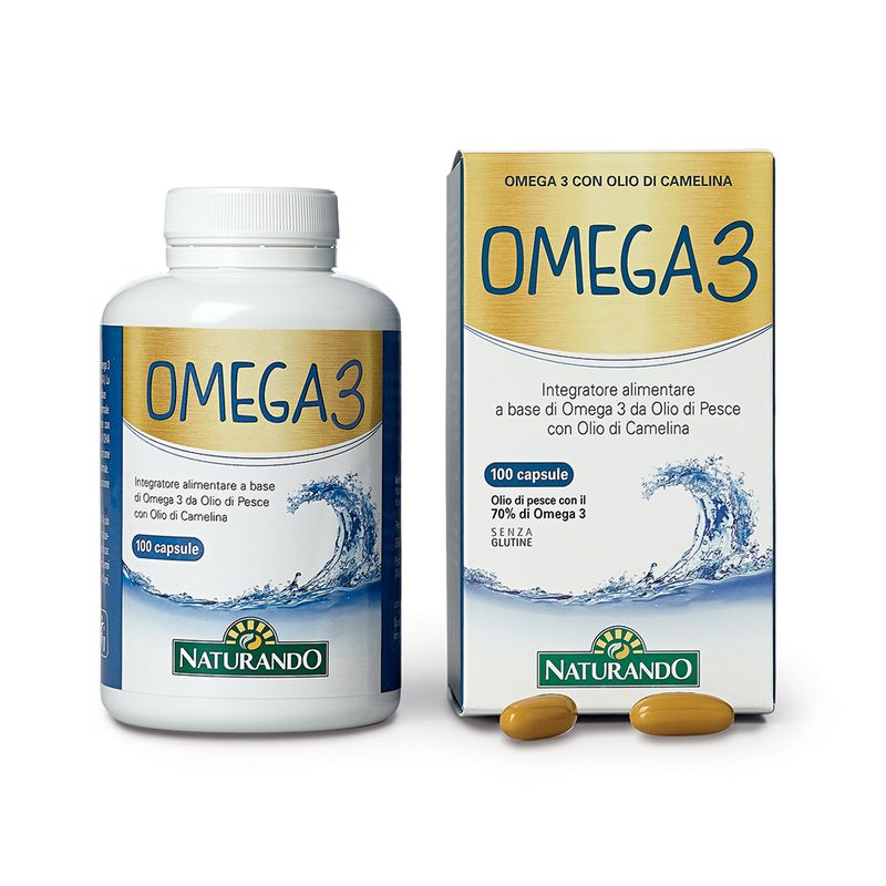 Omega 3 per la funzione cardiaca e visiva 100 capsule-1