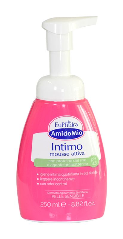 Euphidra Amido Mio Intimo Mousse Ph 3,5 Attiva 250ml-1