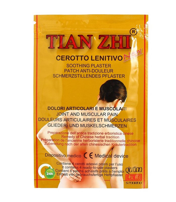 Tian Zhi Cerotto dolori articolari e muscolari 4 cerotti 7x10cm-1