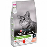 Purina Pro Plan Cibo Secco Ricco In Salmone Per Gatti Adulti Sterilizzati Sacco 1,5kg-1