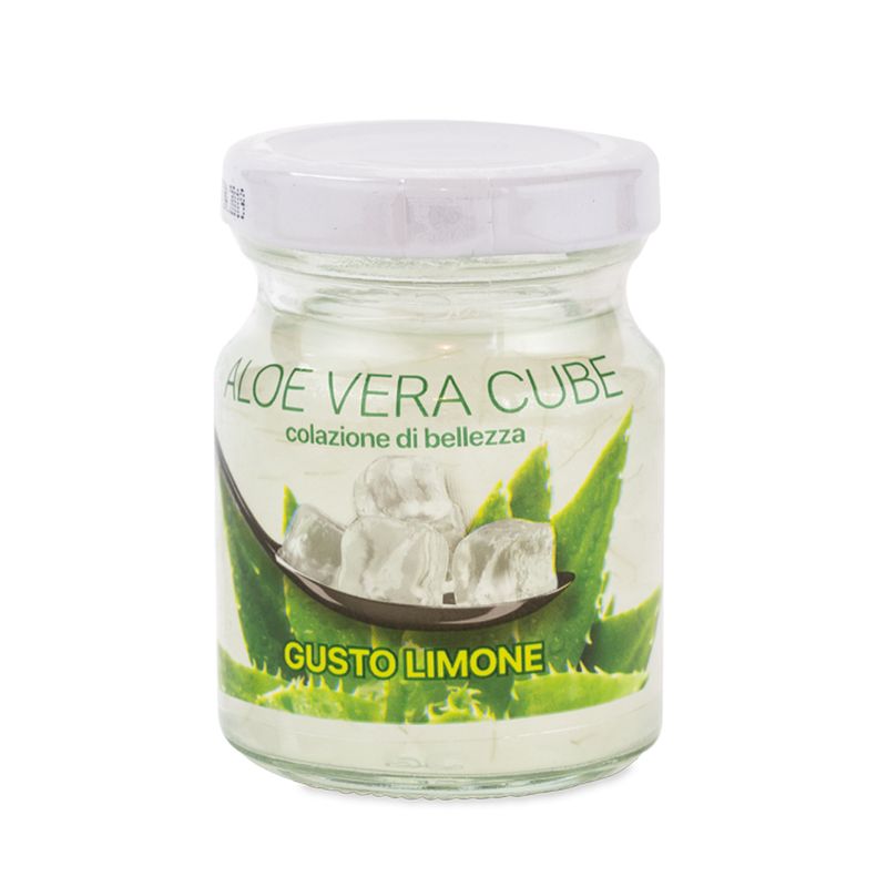 Aloe Vera Cube Colazione di Bellezza gusto Limone 140g-1
